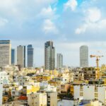 luchtfoto foto van hoogbouwwet in Israël om een testament op te maken wet in Israël erfenis in Israël