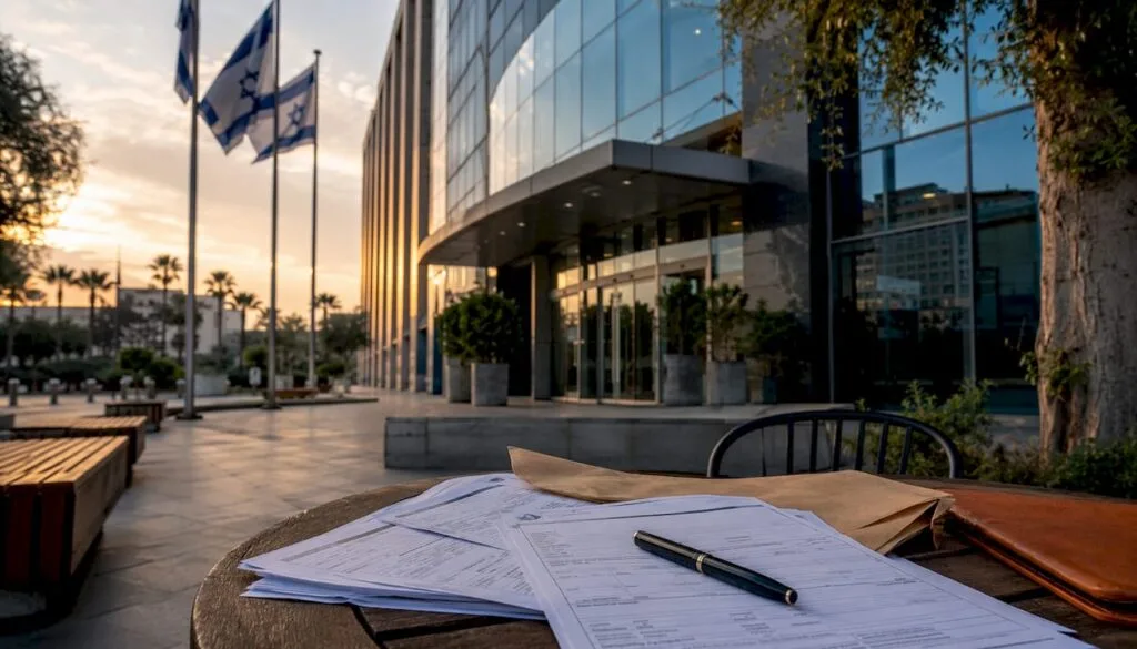 Registrar of Companies building with business forms