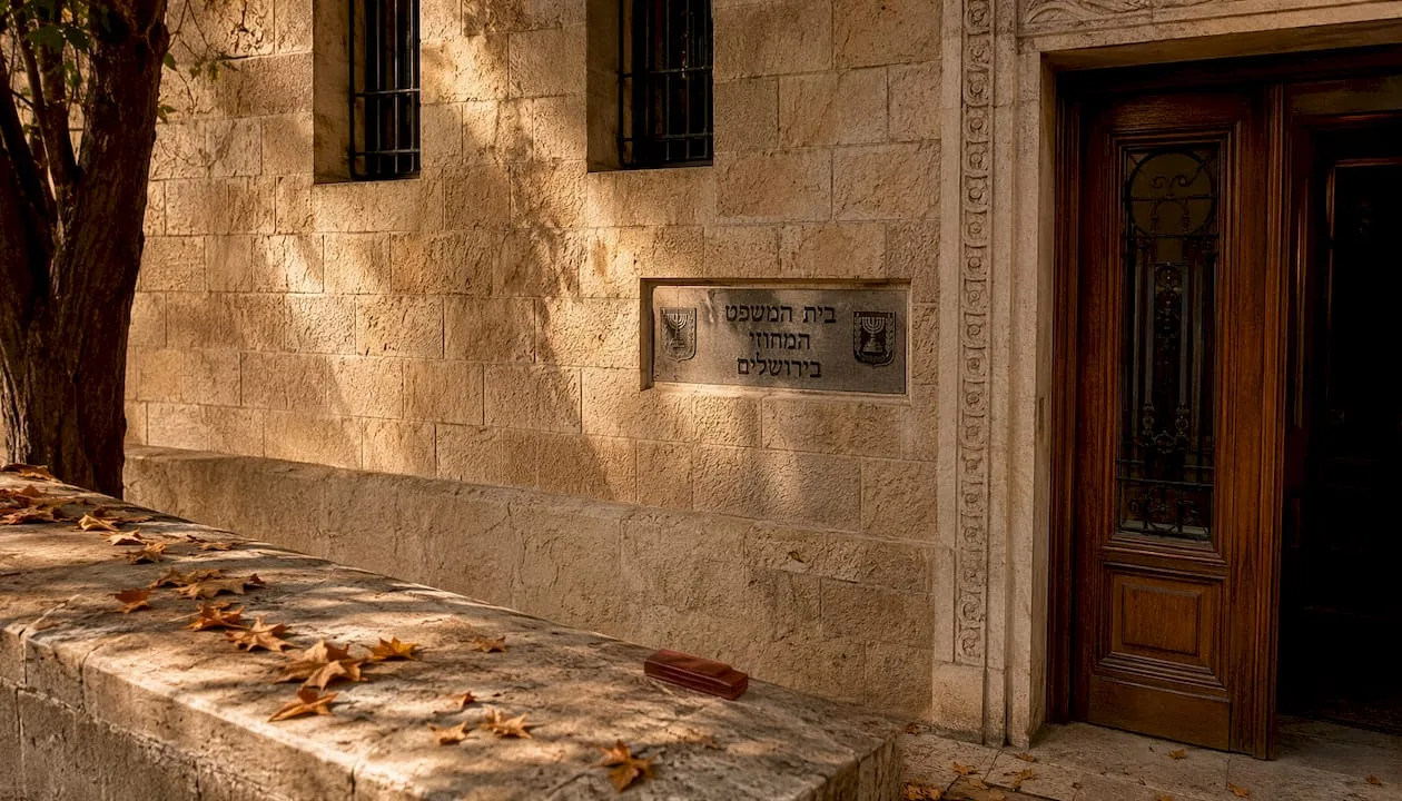 Proving Heir Status in an Israeli Estate: 2026 Guide 2 Jerusalem District Court exterior during afternoon