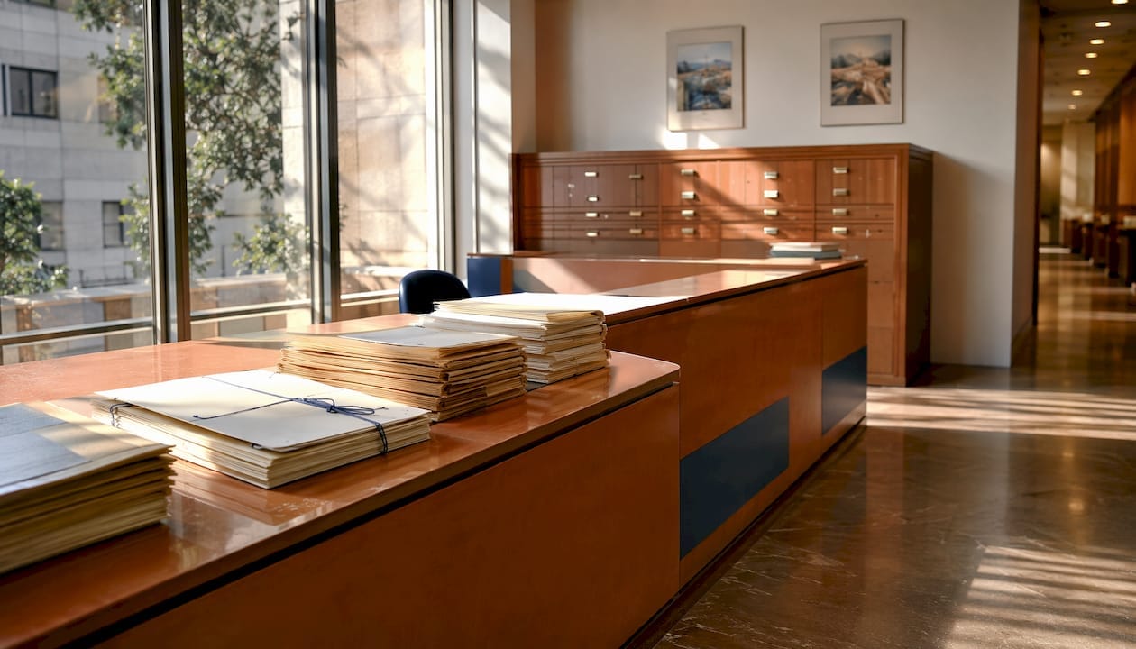 Israeli Tabu office property title documents
