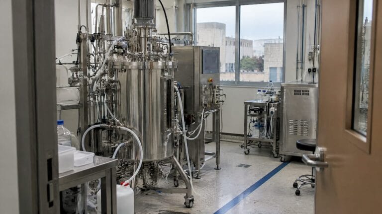 Israeli biotech pilot manufacturing equipment suite