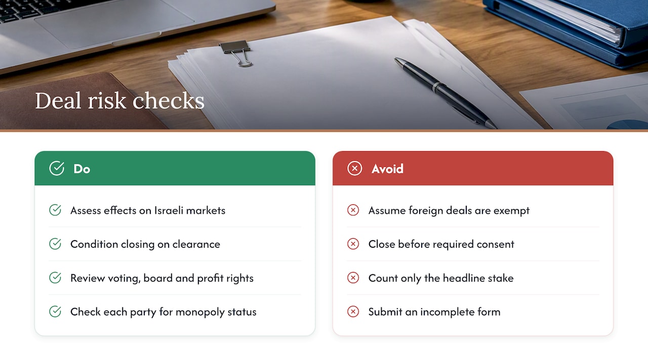 Mistakes that put a deal at risk — overview diagram
