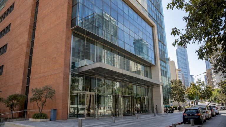 Tel Aviv Stock Exchange building exterior